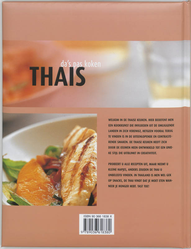 Da's Pas Koken Thais achterkant