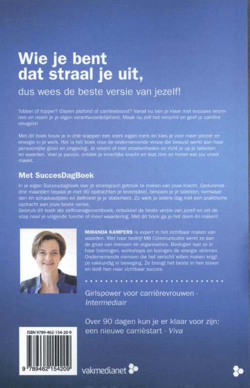 De beste versie van jezelf! / Management support achterkant