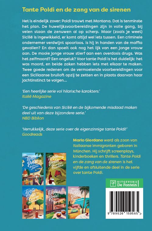 Tante Poldi 5 - Tante Poldi en de zang van de sirenen achterkant