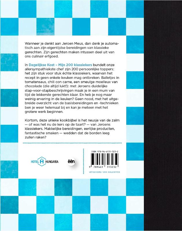 Mijn 200 klassiekers / Dagelijkse kost achterkant