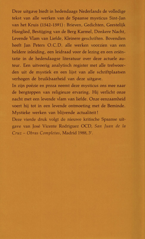 Mystieke werken achterkant