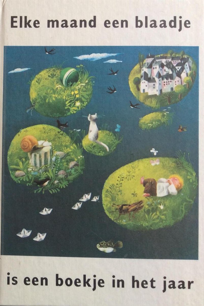 Elke maand een blaadje is een boekje in het jaar
