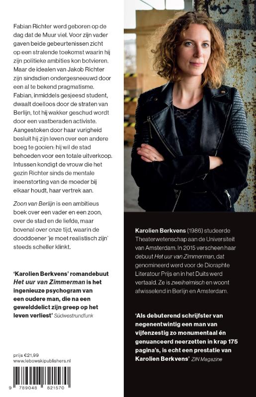 Zoon van Berlijn achterkant