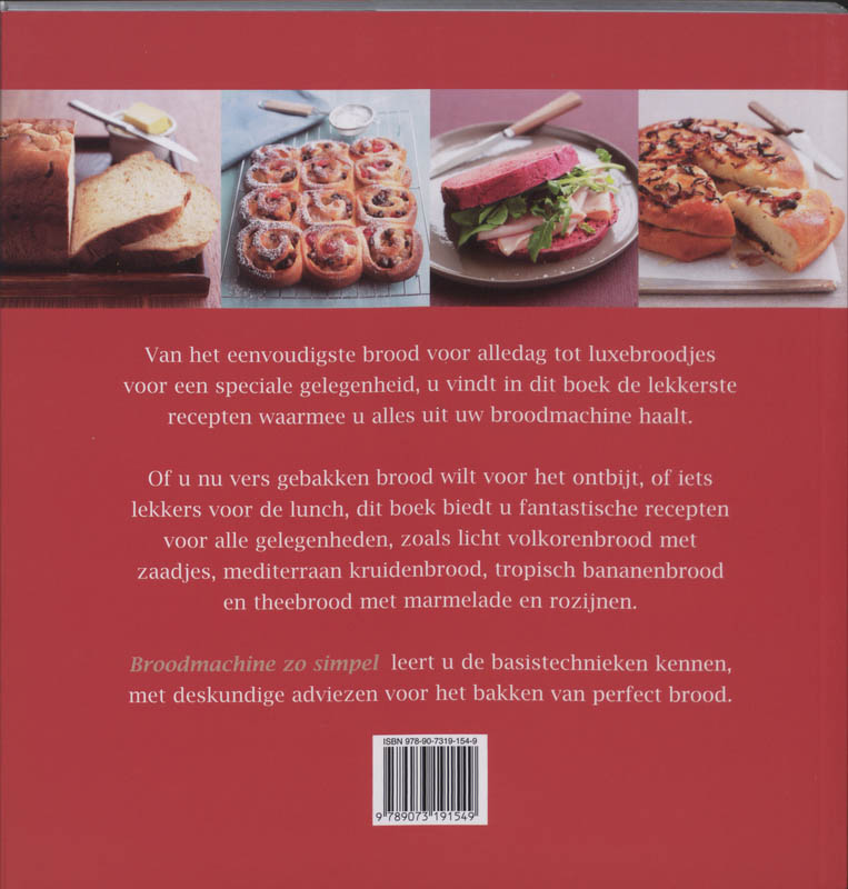 Broodmachine achterkant