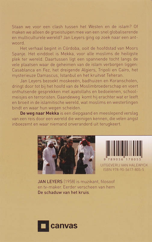 De weg naar Mekka achterkant