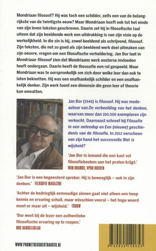 Mondriaan filosoof achterkant