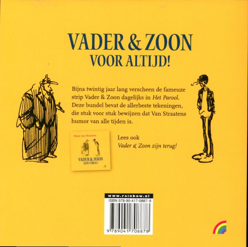 Rainbow pocketboeken 1031 - Vader & Zoon voor altijd achterkant