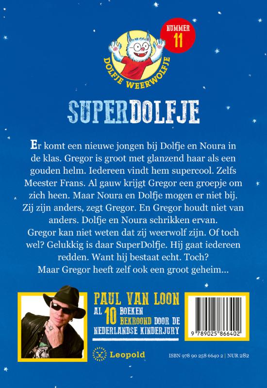 SuperDolfje / Dolfje Weerwolfje / 12 achterkant
