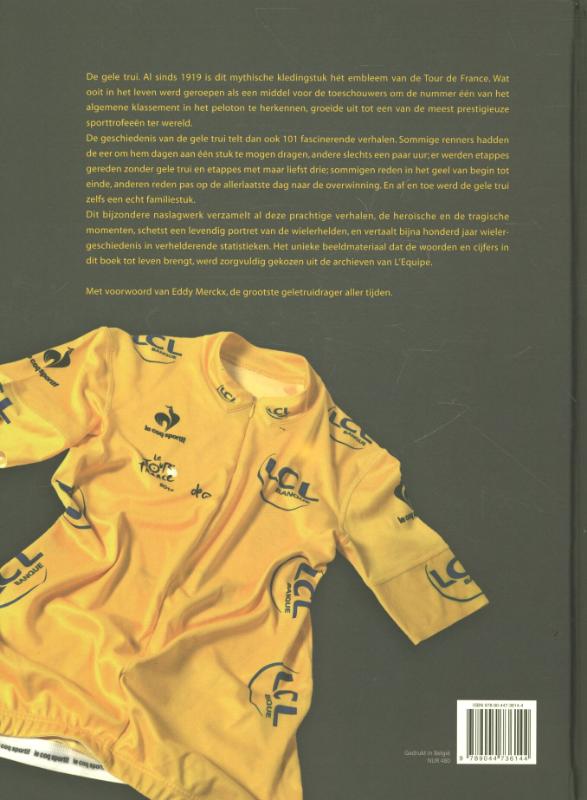 De geschiedenis van de Gele Trui achterkant