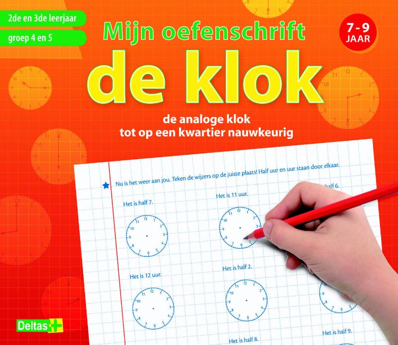 Mijn oefenschrift de klok
