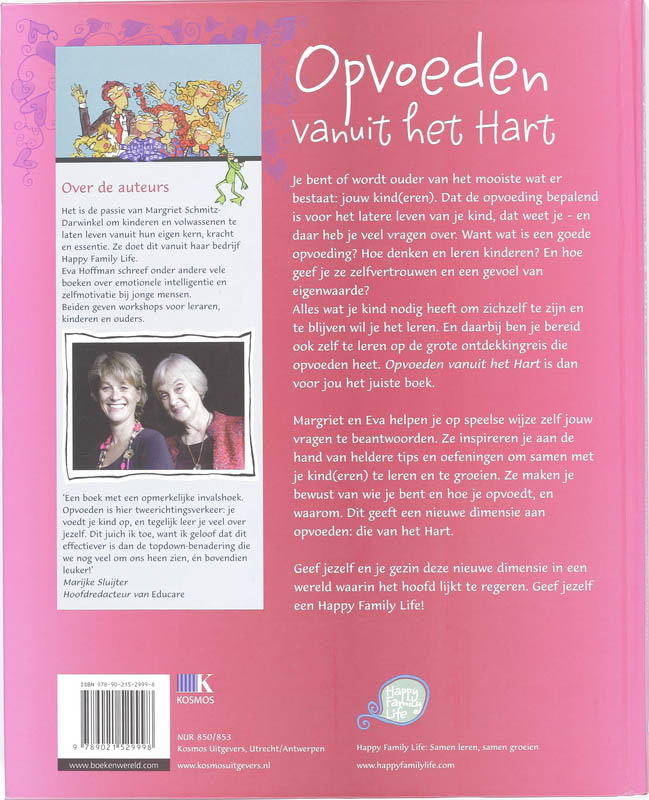 Opvoeden vanuit het hart achterkant