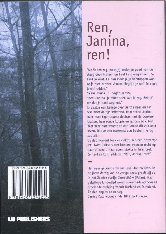 Ren, Janina, ren! achterkant