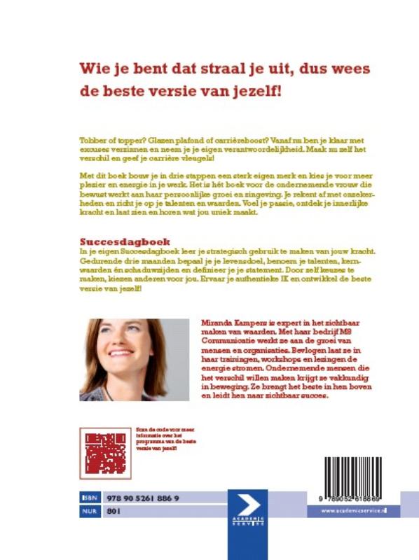 De beste versie van jezelf! / Management support achterkant