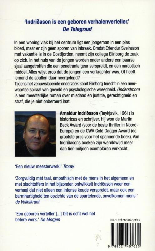 Onderstroom / Erlendur / 9 achterkant