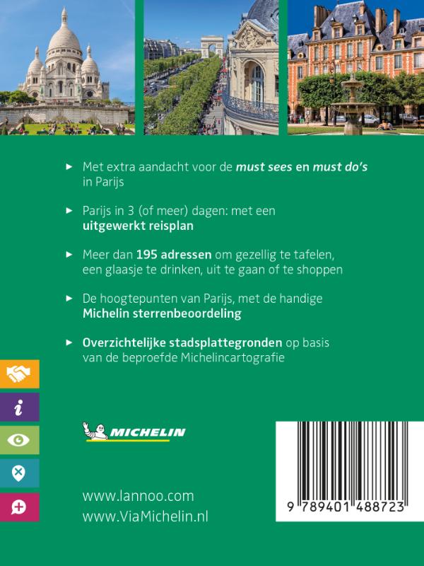Parijs / De Groene Reisgids Weekend achterkant