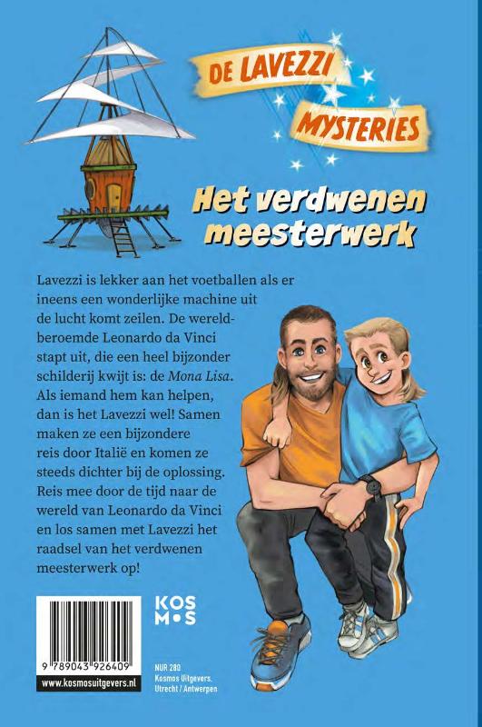 Het verdwenen meesterwerk / De Lavezzi Mysteries / 1 achterkant