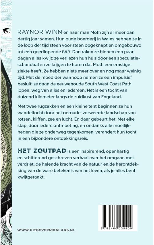 Het zoutpad achterkant