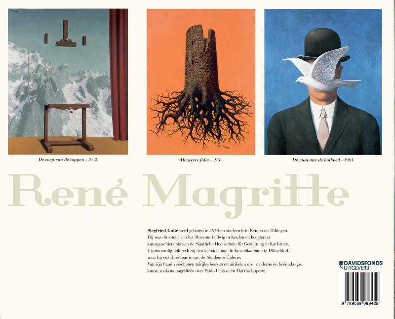 René Magritte achterkant