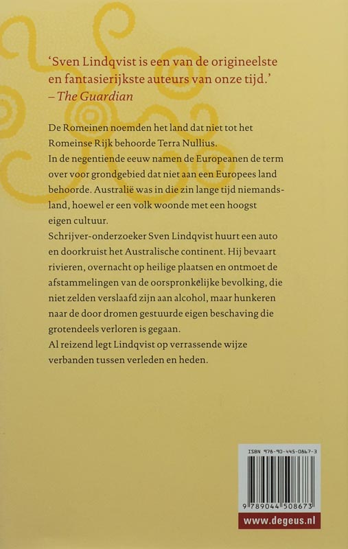 Reis Door Niemandsland achterkant