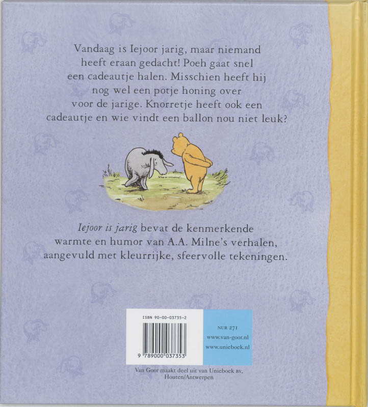 Iejoor Is Jarig achterkant