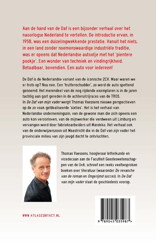 De Daf van mijn vader achterkant