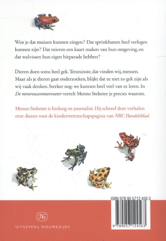 De minireuzenmiereneter achterkant