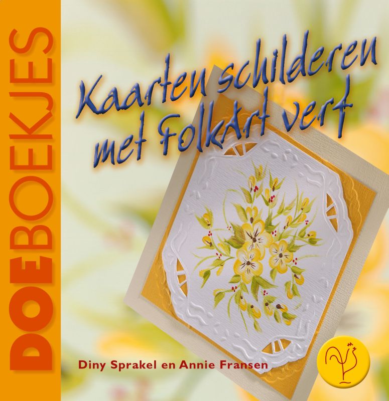 Kaarten Schilderen Met Folk Artverf