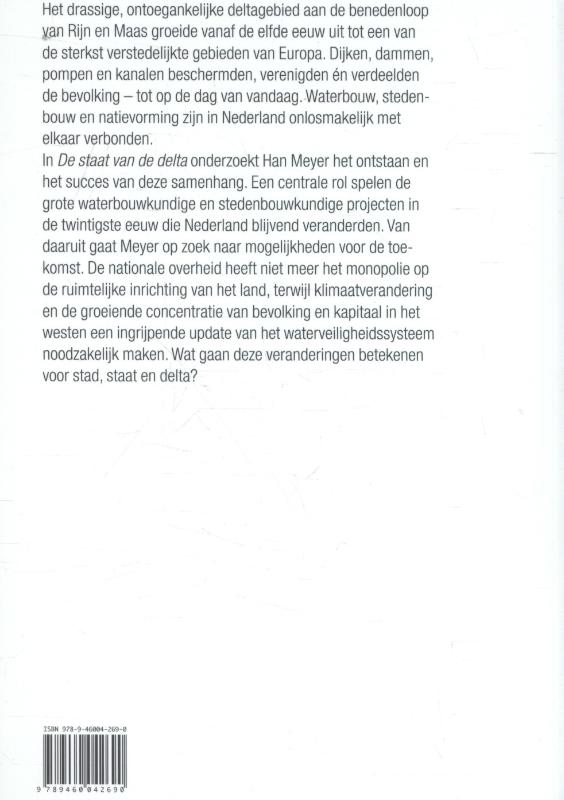 De staat van de Delta achterkant