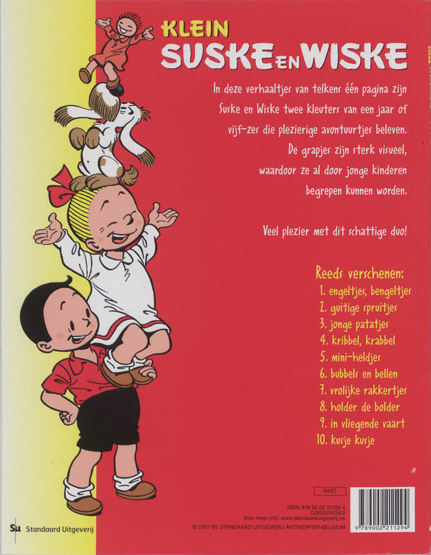 01 Engeltjes, bengeltjes / Klein S&W / 1 achterkant