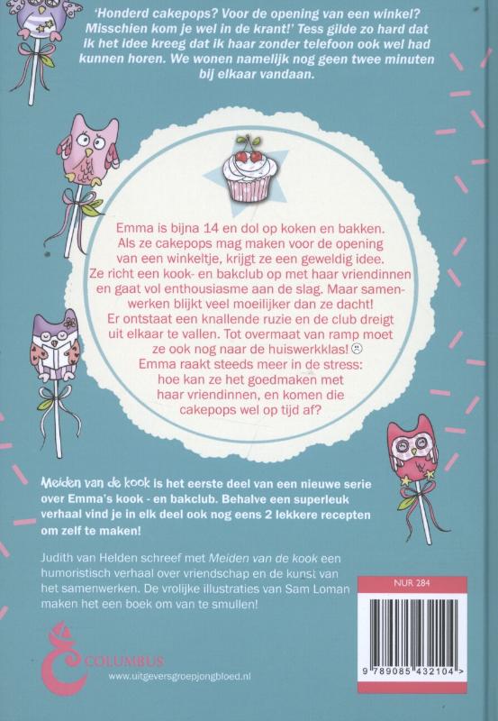 Meiden van de kook achterkant