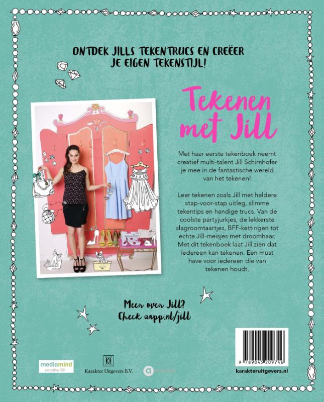 Tekenen met Jill / Jill achterkant