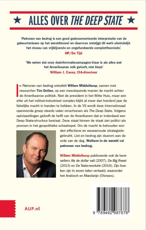 Patronen van bedrog achterkant