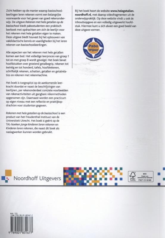 Rekenen met hele getallen op de basisschool achterkant