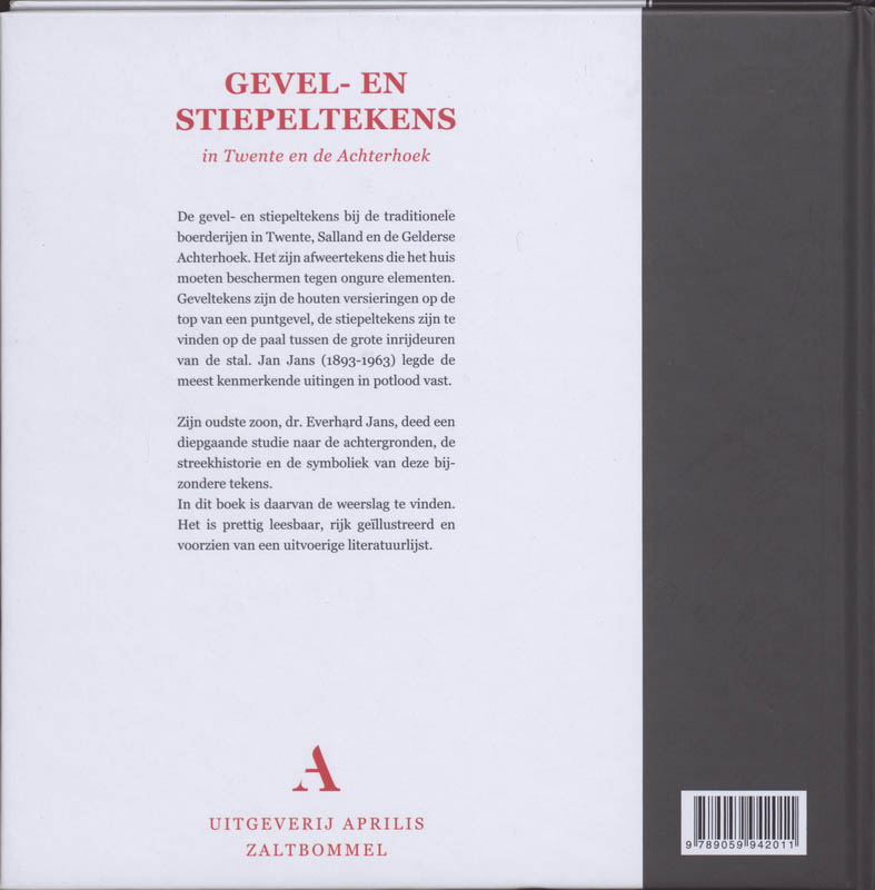 Gevel- En Stiepeltekens In Twente En De Achterhoek achterkant