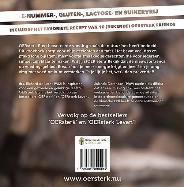 Oersterk eten achterkant