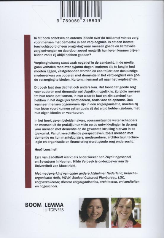 Morgen mag ik naar het verpleeghuis! achterkant