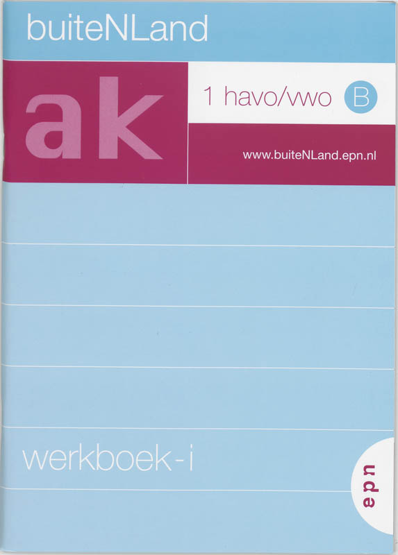 BuiteNLand / 1 Havo/vwo B / deel Werkboek-i