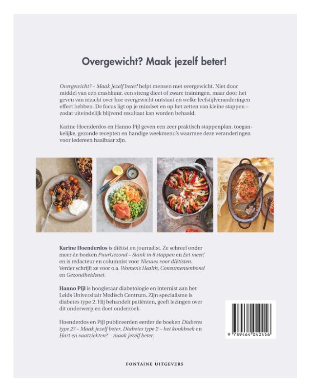 Overgewicht? Maak jezelf beter! achterkant