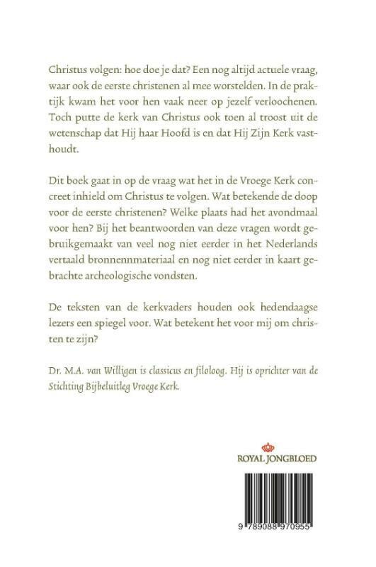 Christus volgen achterkant