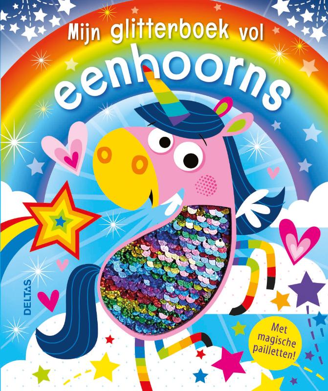 Mijn glitterboek vol eenhoorns