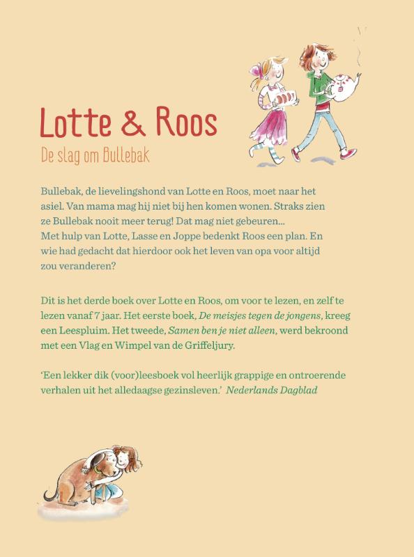De slag om Bullebak / Lotte & Roos achterkant