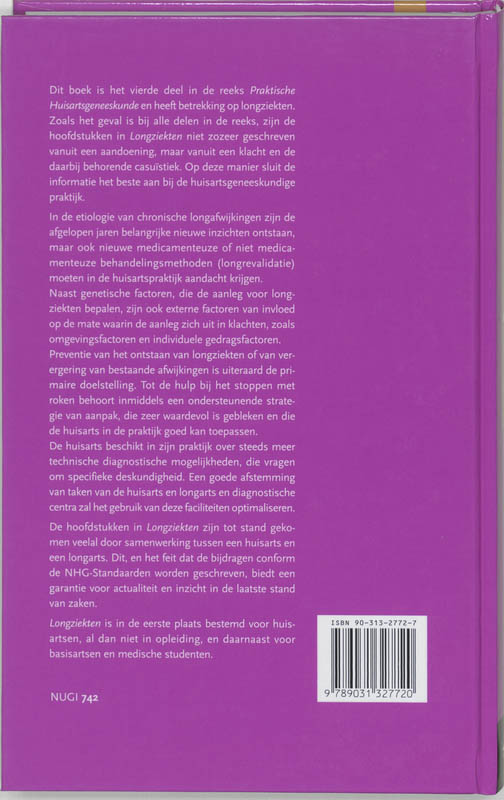 Longziekten / Praktische huisartsgeneeskunde achterkant