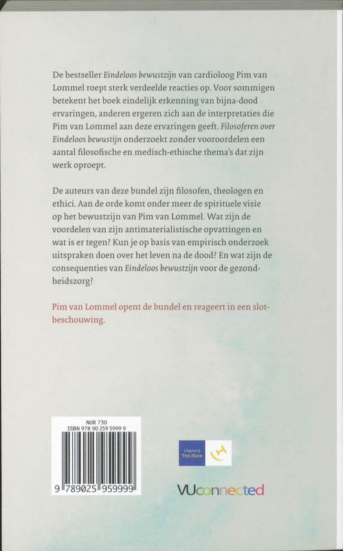 Filosoferen Over Eindeloos Bewustzijn achterkant