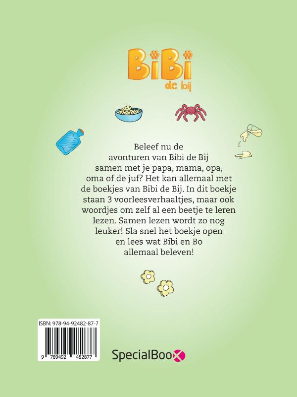 Bibi de Bij  -   Beleef de avonturen van Bibi de Bij achterkant