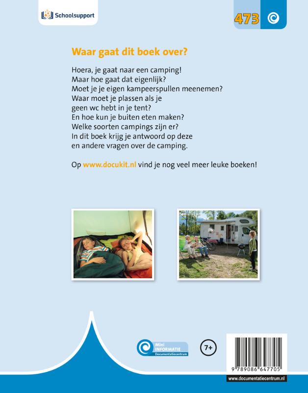 Naar de camping / Mini Informatie / 473 achterkant