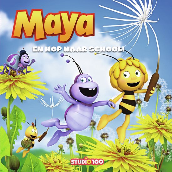 Maya de Bij boek - En hop naar school