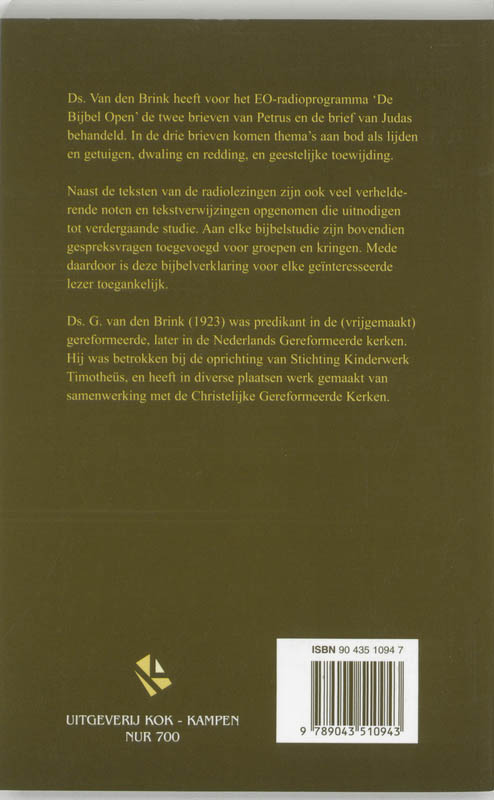 Brieven Van Petrus En Judas achterkant