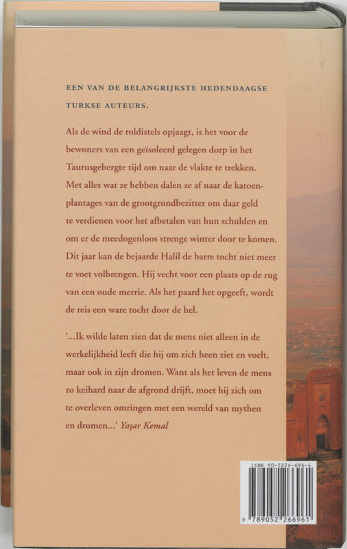 De wind uit de vlakte achterkant