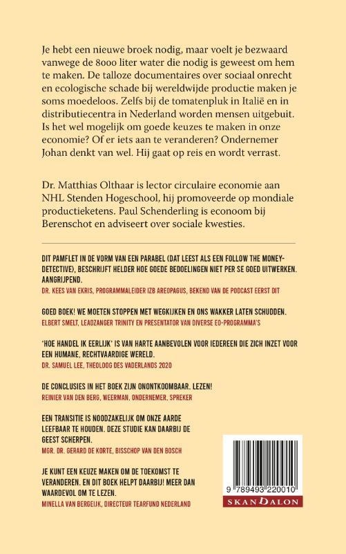 Hoe handel ik eerlijk achterkant