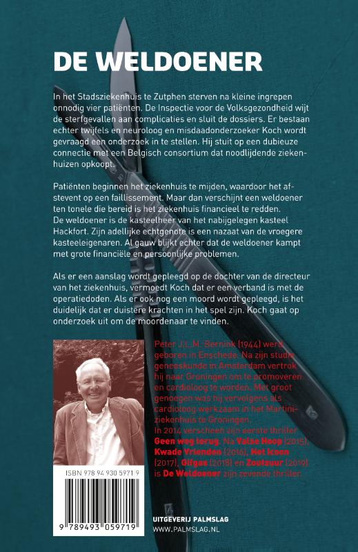 De Weldoener achterkant